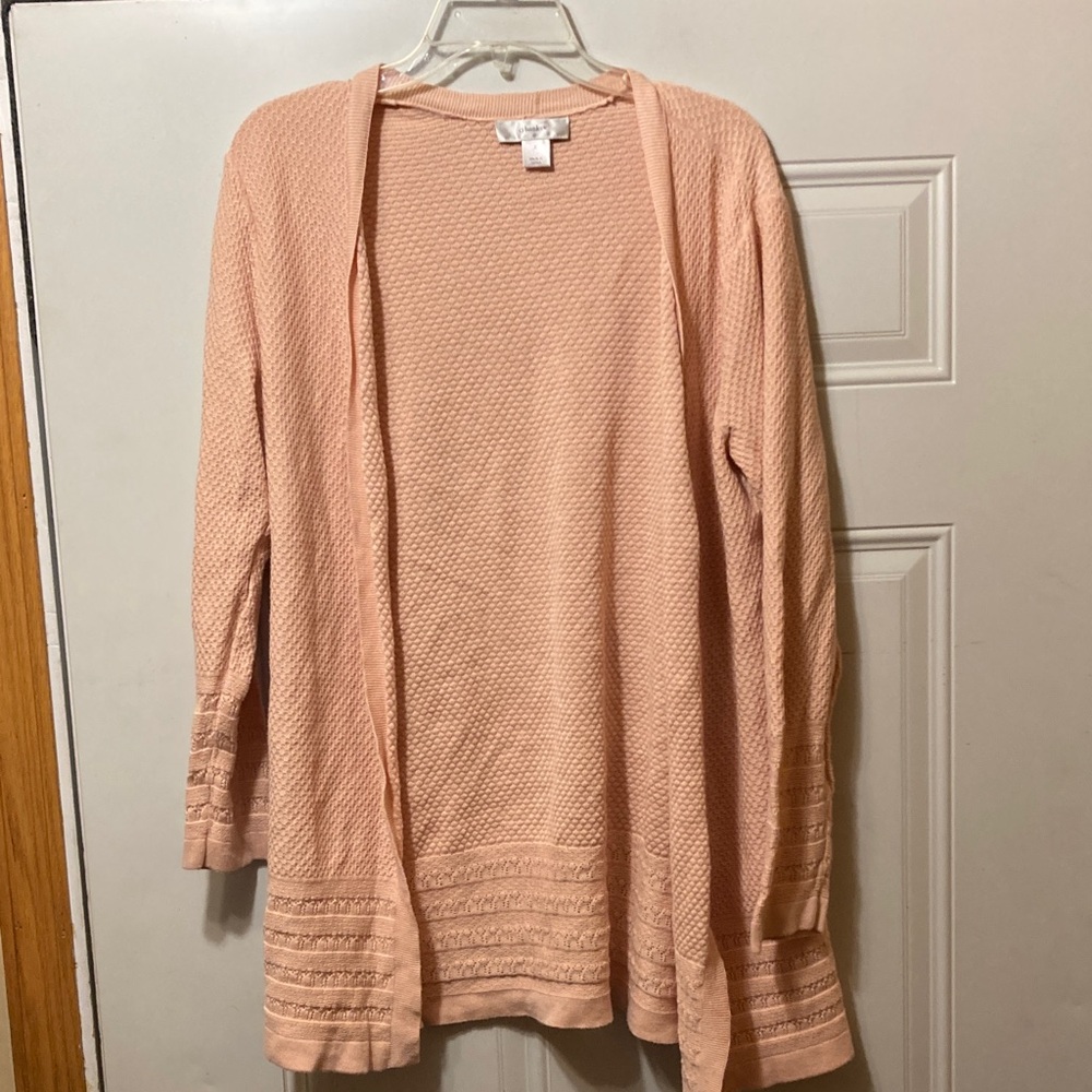 CJ Banks Light Open-Front Cardigan‎ X